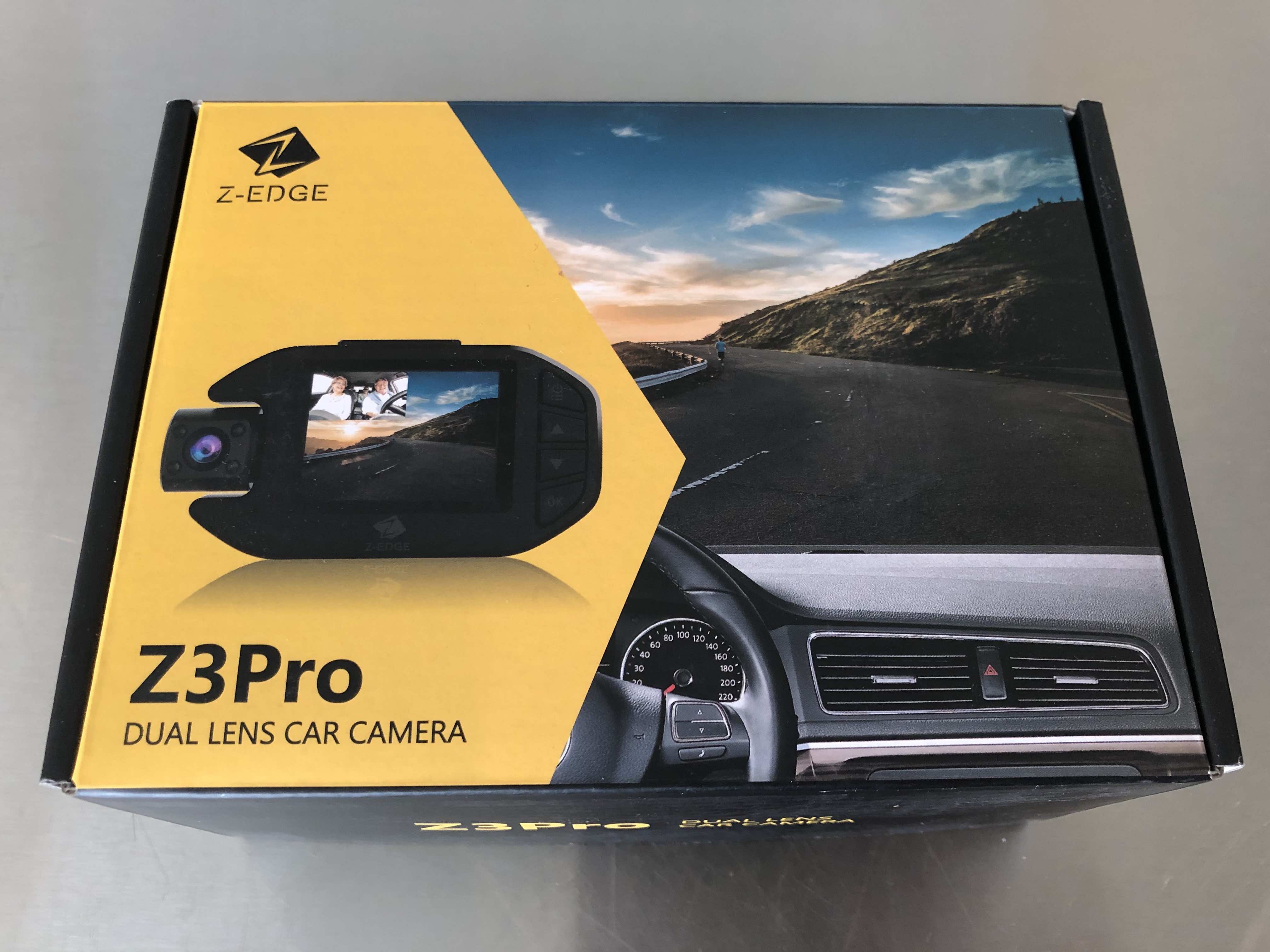 Z-Edge Z3Pro HD Dual Lense Dash Cam & 32GB