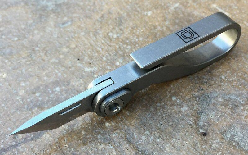 Titanium Pocket Suspension EDC Clip. Lanyard Keys Camera Knife