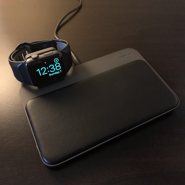 nomad apple watch charging stand