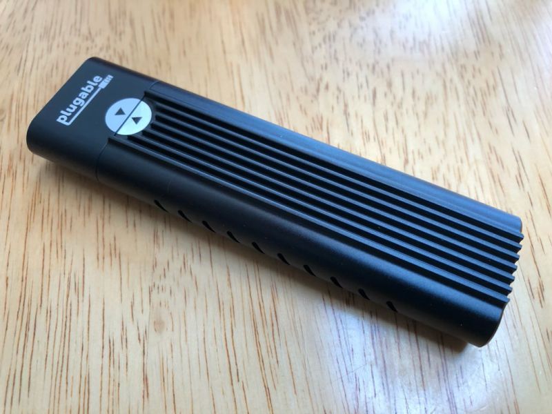 Plugable USBC-NVME USB 3.1 Gen 2 NVMe SSD Enclosure Review 