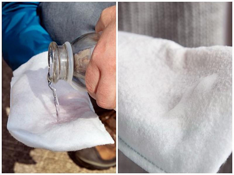 Scrubby RinseFree Pet Bath Mittens make bathing your dog easier and