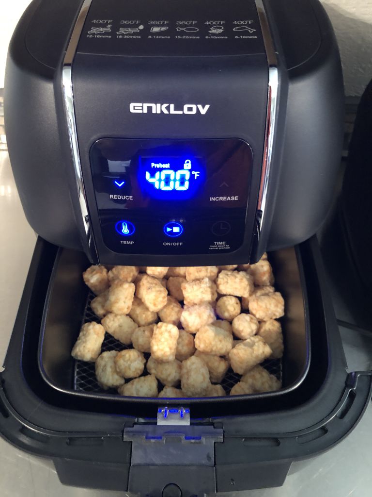 Enklov Air Fryer review The Gadgeteer