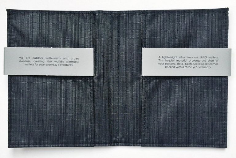 Allett Nylon Original Wallet, RFID Slim Original Wallet, Slim ID Wallet