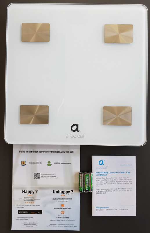 New Arboleaf Body Composition Smart Scale