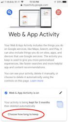 How to automatically delete Google's Web & App Activity data - The ...