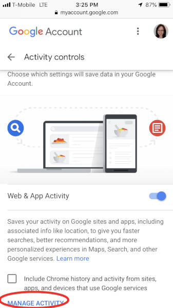 How to automatically delete Google’s Web & App Activity data – The