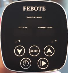 Febote Toaster Febote 1000 watt sous vide cooker review - The Gadgeteer