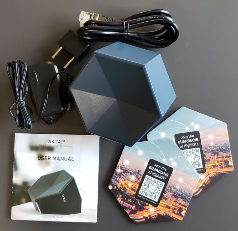 Akita connected home Wi-Fi security watchdog review - The Gadgeteer