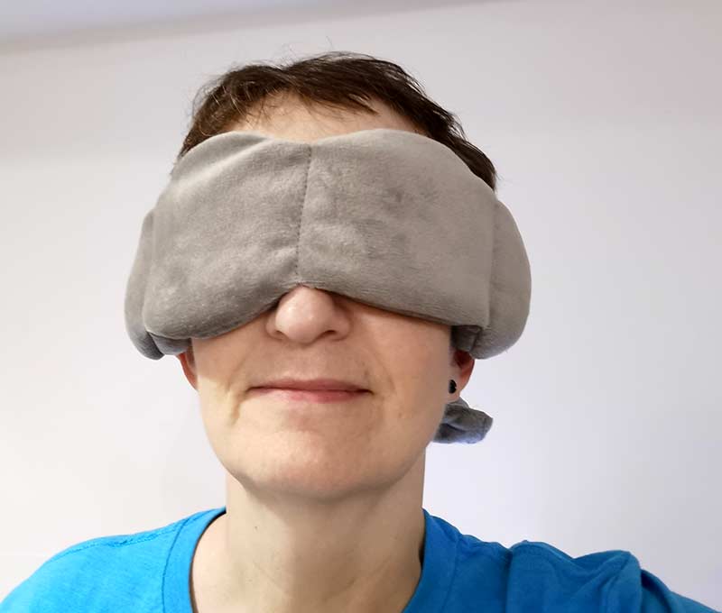 Nodpod weighted sleep mask review The Gadgeteer