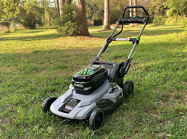 EGO 21 Self-Propelled Peak Power electric lawn mower review - The
