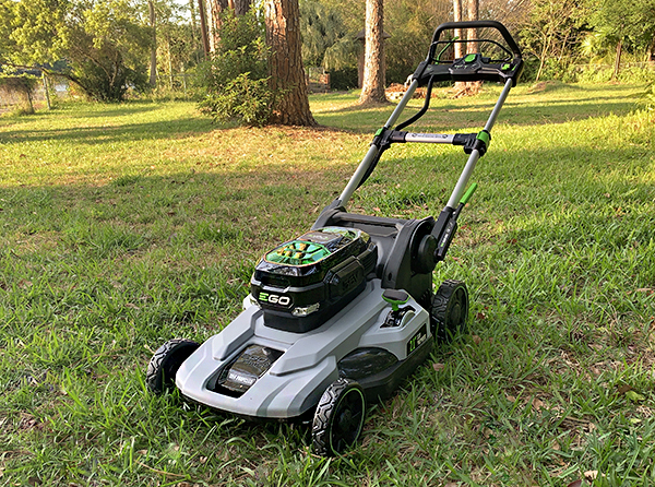 Rechargeable lawn mower discount reviews