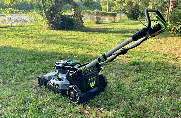 EGO 21 Self-Propelled Peak Power electric lawn mower review - The