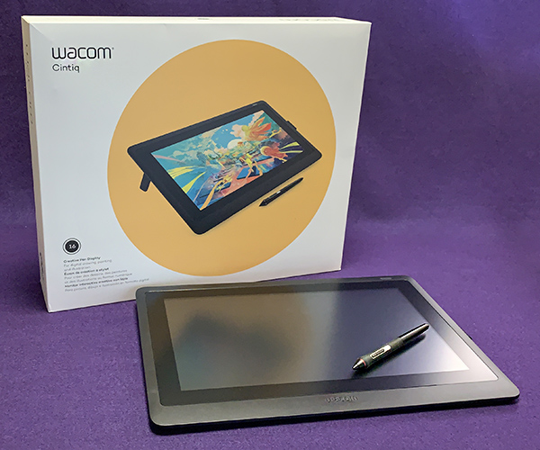 wacom cintiq 22hd interactive pen display screen texture