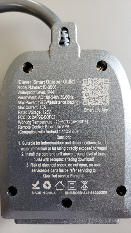 iClever Smart Outdoor Outlet review: Two smart outlets in one affordable  plug - CNET