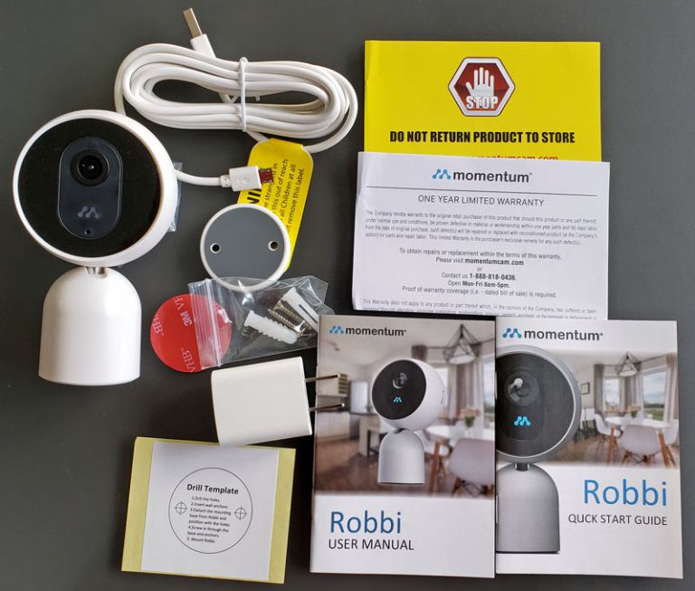 Robbon Camera Momentum Robbi Wi-Fi camera review - The Gadgeteer