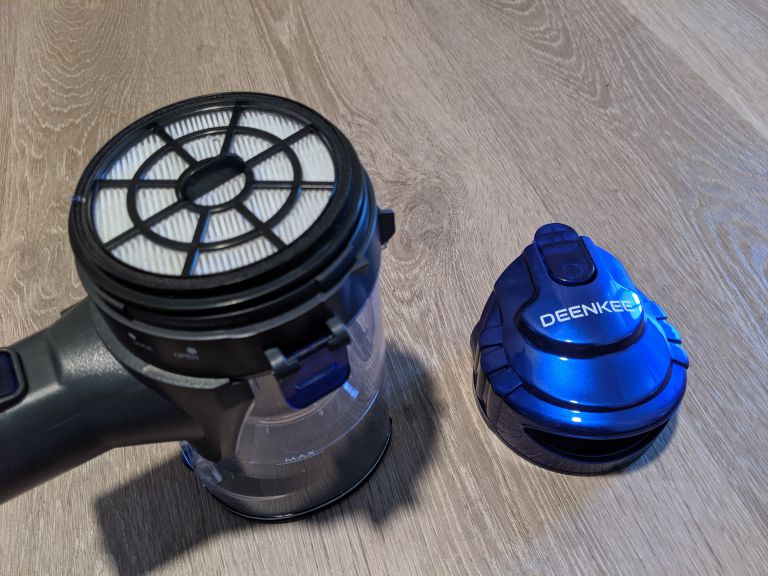 DEENKEE Cordless Vacuum Cleaner Stick review The Gadgeteer