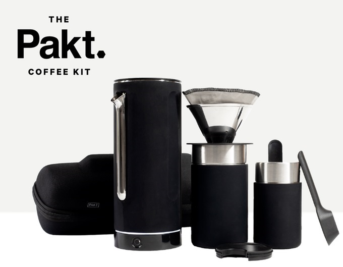 The Pakt Coffee Kit is a brewing system for the road - The Gadgeteer