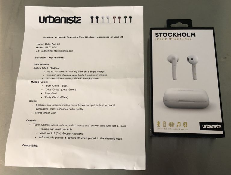 Urbanista Stockholm True Wireless Earbuds review - The Gadgeteer