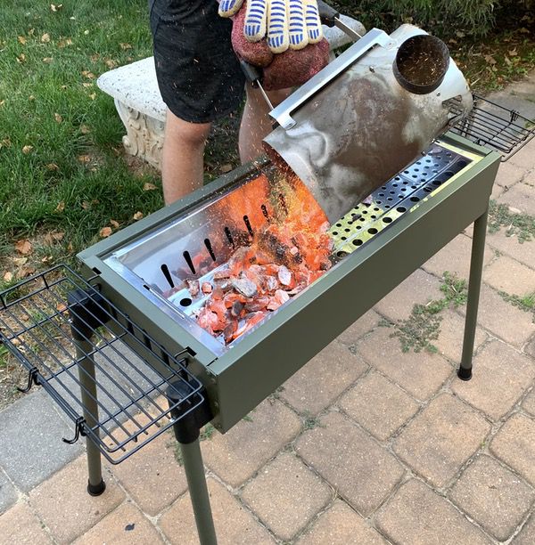 Uten BarbecueCharcoalGrill 9