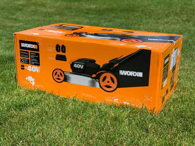 worx 3in1cordlesselectriclawnmower review 2