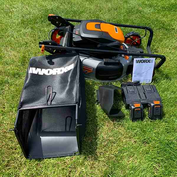 worx 3in1cordlesselectriclawnmower review 4