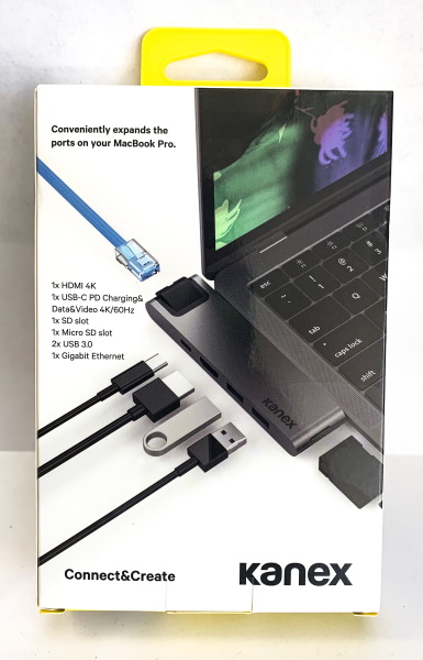 iAdapt 7-in-1 Multiport USB-C Hub + Ethernet