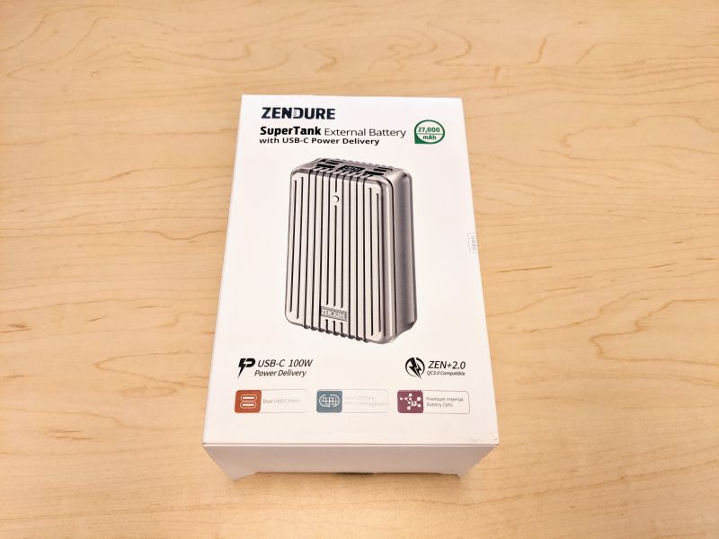 Zendure SuperTank Portable Charger review - The Gadgeteer
