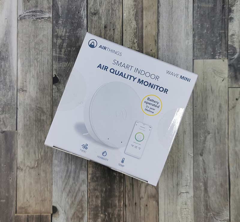 Airthings Wave Mini smart indoor air quality monitor review - The Gadgeteer