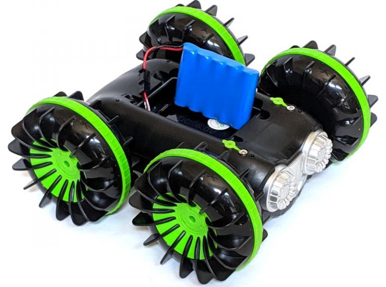 FREE TO FLY Amphibious Radio Control 4WD Car review The Gadgeteer