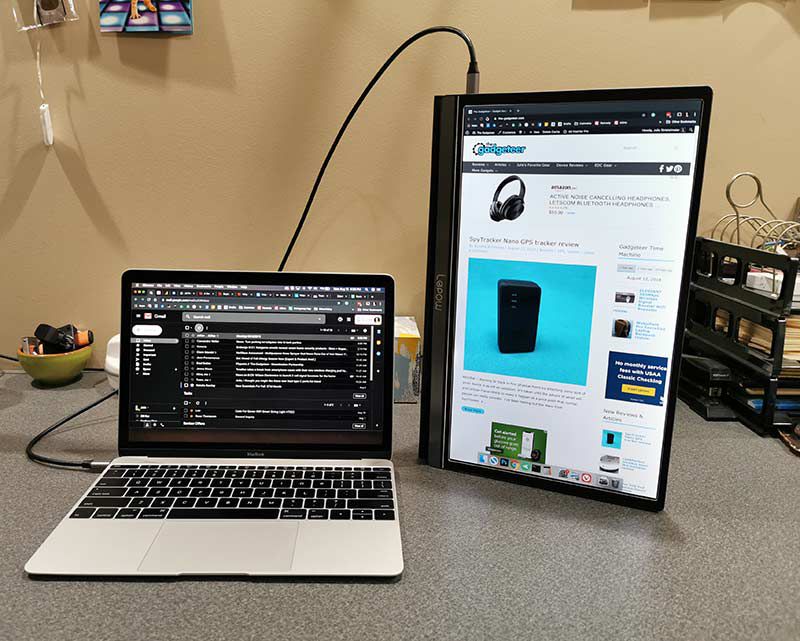 Lepow 15.6-inch USB-C portable display review - The Gadgeteer