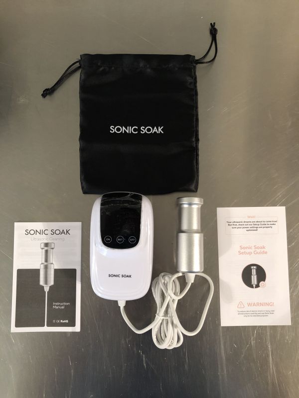 Sonic Soak Ultrasonic Cleaner review - The Gadgeteer