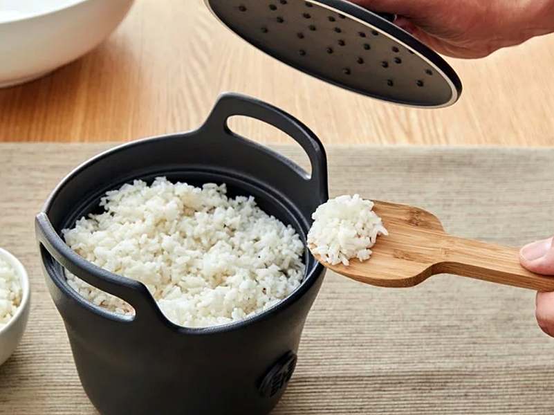 Ceramic rice clearance cooker