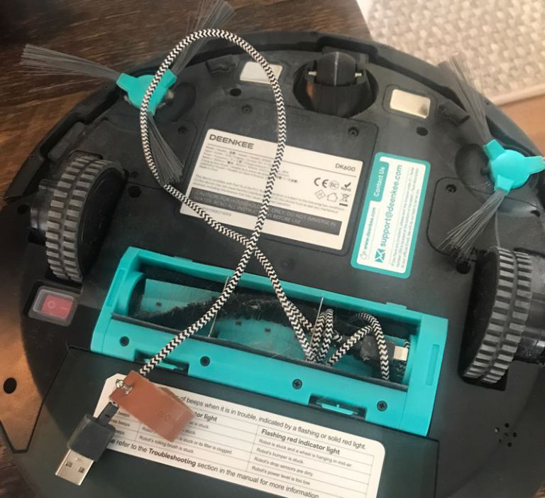 DEENKEE DK600 robot vacuum review The Gadgeteer
