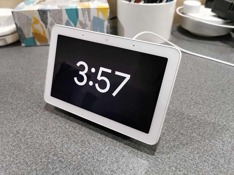 Google home hub as an sale alarm clock