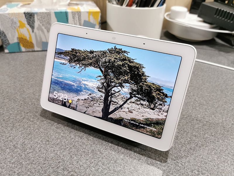 Google nest hub photo hot sale frame