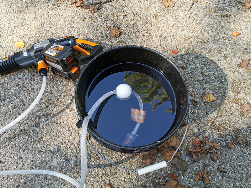 WORX 40V Hydroshot Power Share portable power cleaner review - The ...