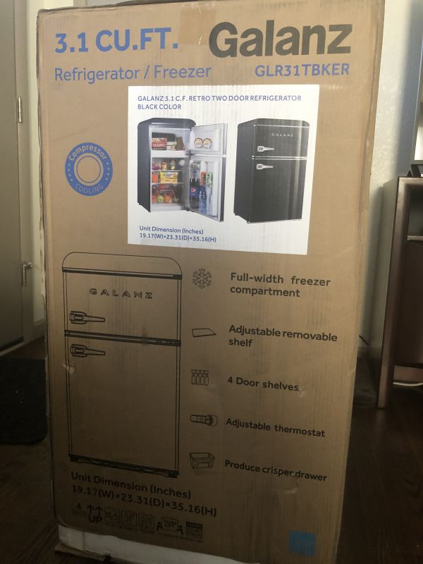 Galanz mini fridge 