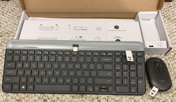 Logitech Slim Wireless Keyboard And Mouse Combo MK Review The Gadgeteer