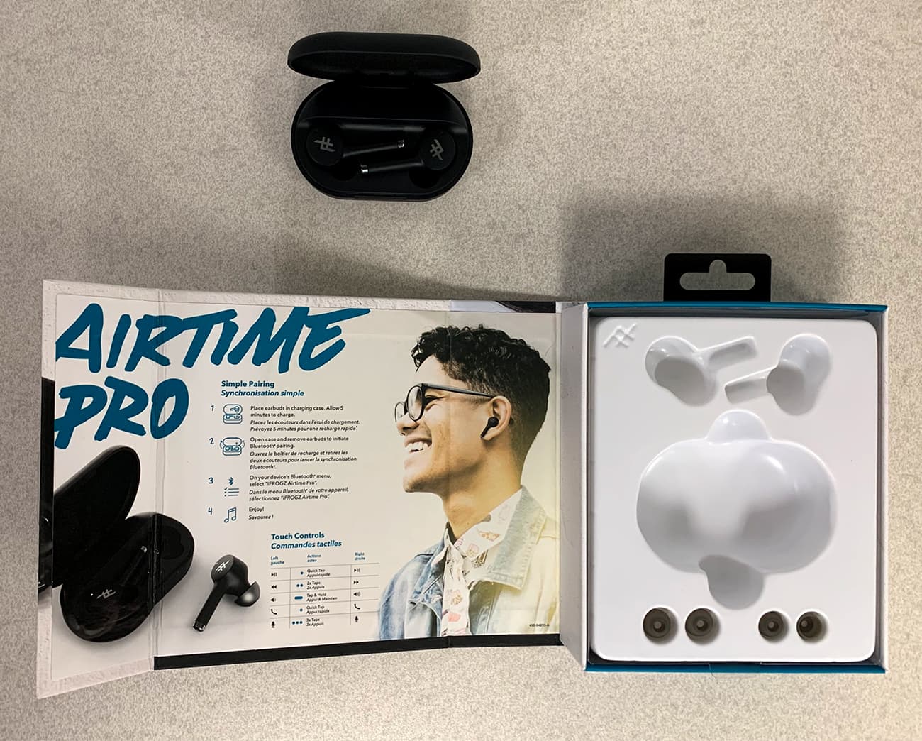 Ifrogz airtime pro online vs airpods