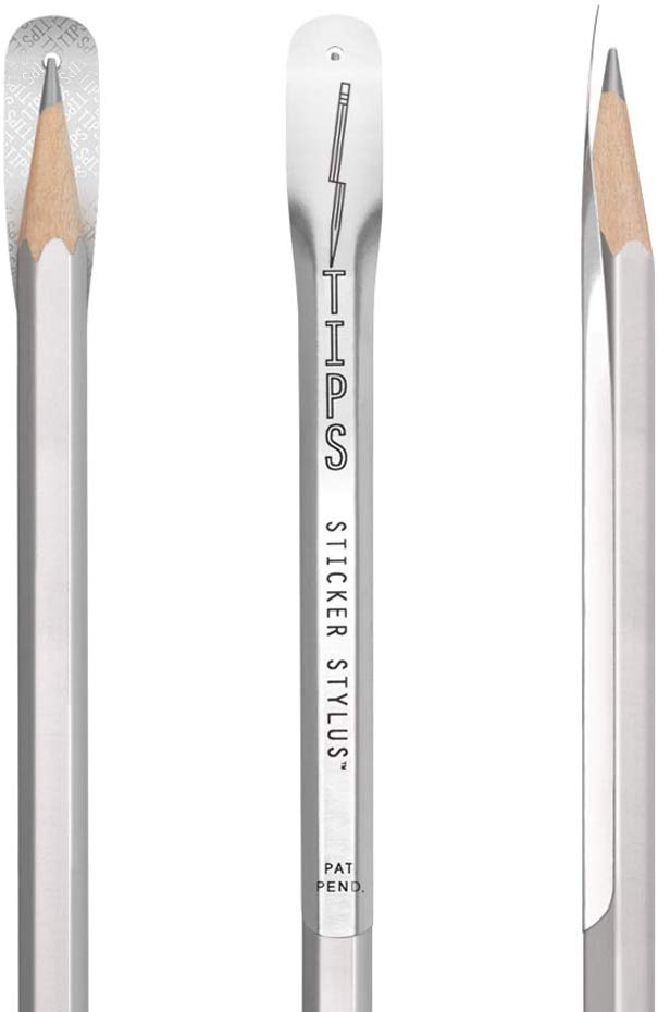 Turn a pencil or pen into a stylus with this sticker The Gadgeteer