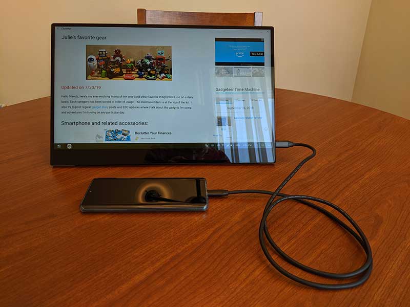 Viotek LinQ Touch (P16CT) 16inch portable touchscreen monitor review