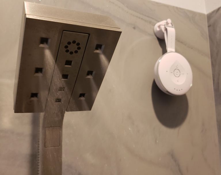 Wasserstein Aqua Dew Alexa shower speaker review The Gadgeteer