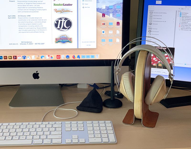 Grovemade wood headphone stand review - The Gadgeteer