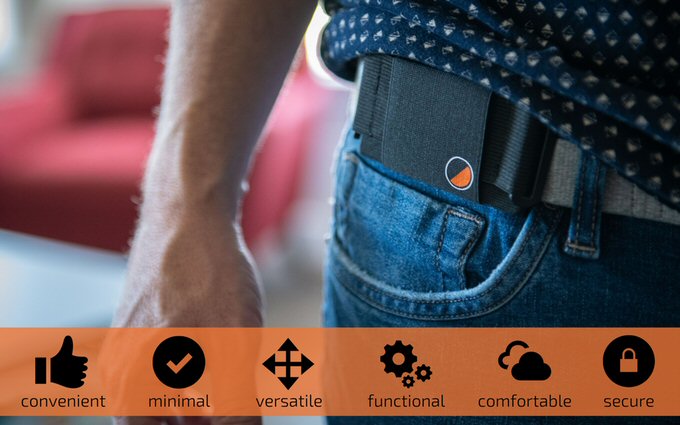 One80Pouch is a low-profile, clip-on wallet alternative - The Gadgeteer