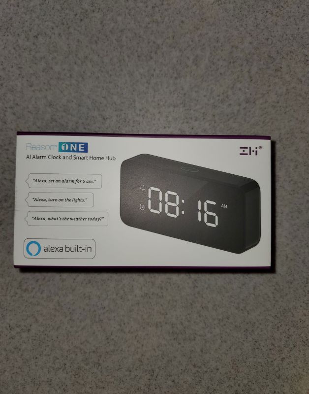 Home hub best sale as alarm clock