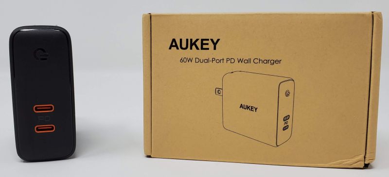 aukey focus duo wall charger 1