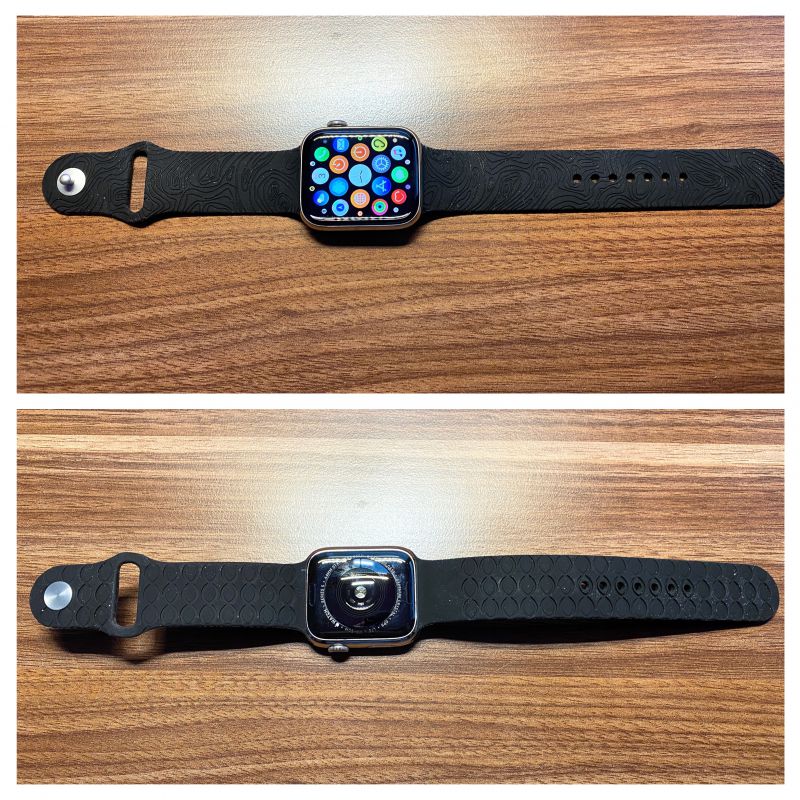 Golan Apple Watch Band In Three Tone - Narrow