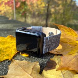 Monowear Urban Canvas and Cocktail Leather Apple Watch bands review