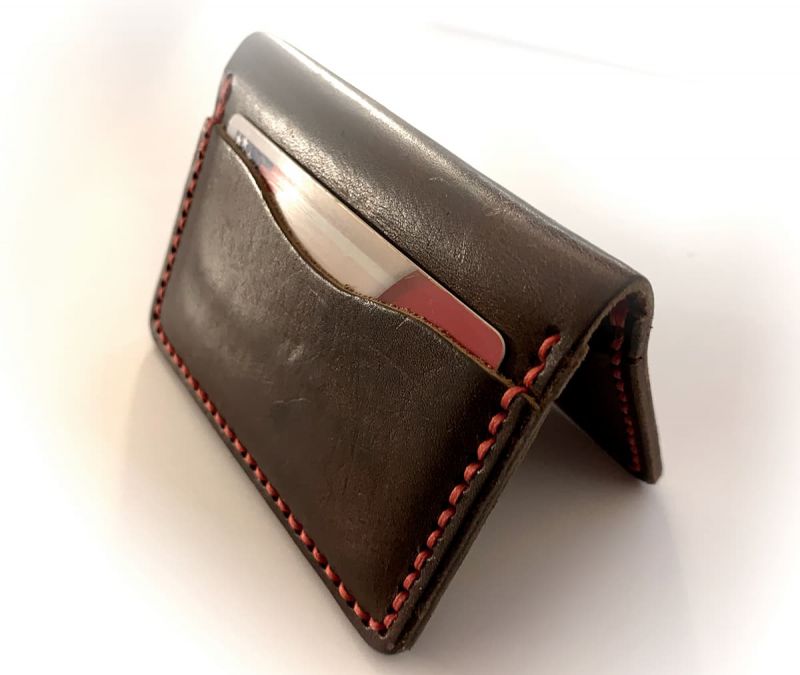 popov 5 card leather wallet 005