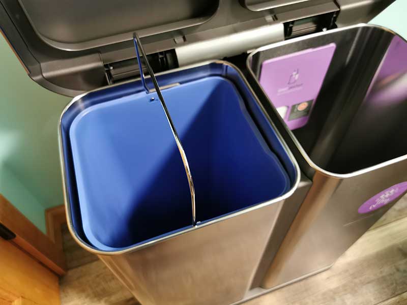 Simple Human 58 L Trash Can - Voice And Motion Sensor Can for